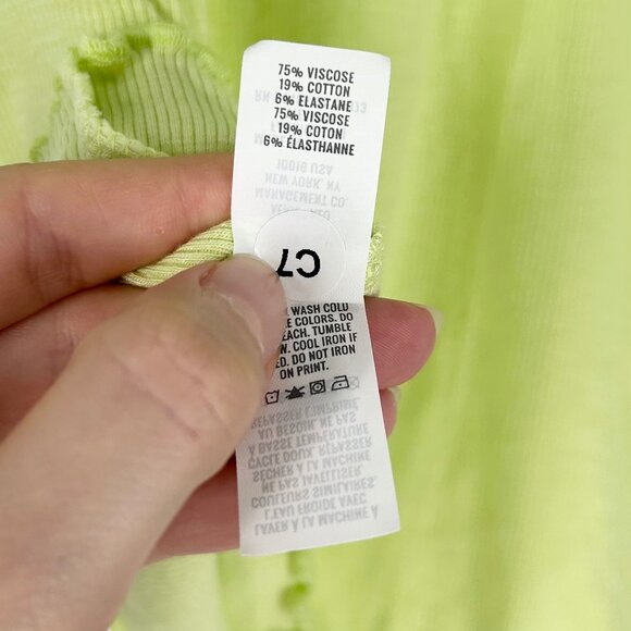 NWT Aerie Button Front Ribbed Henley Tank Top - Picture 6 of 6